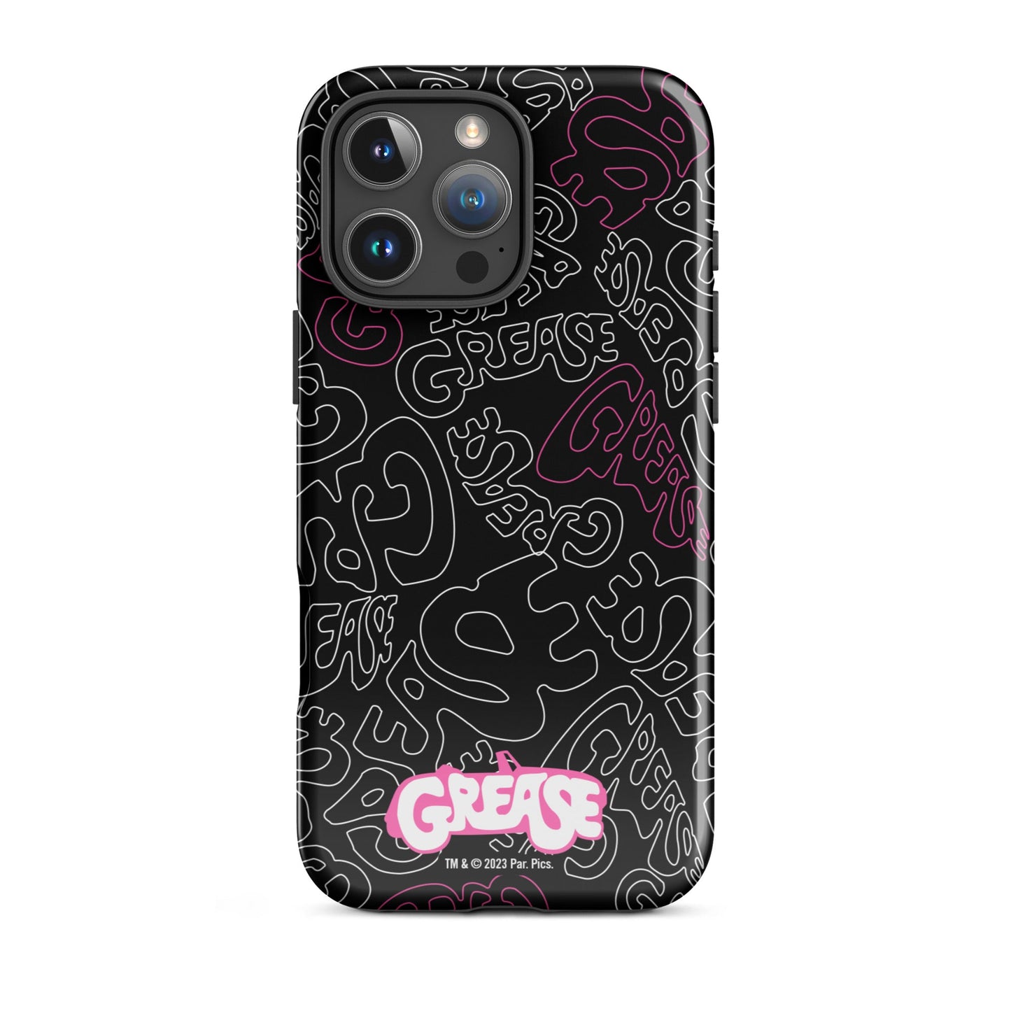 Grease Pattern Tough Phone Case - iPhone - Paramount Shop