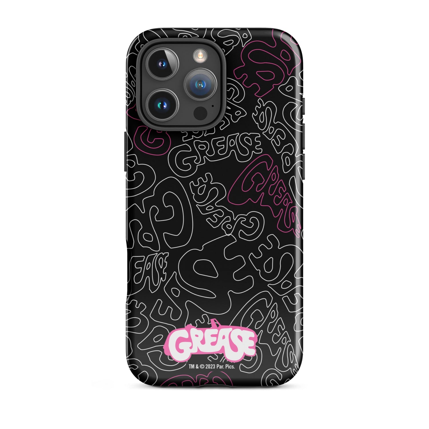 Grease Pattern Tough Phone Case - iPhone - Paramount Shop