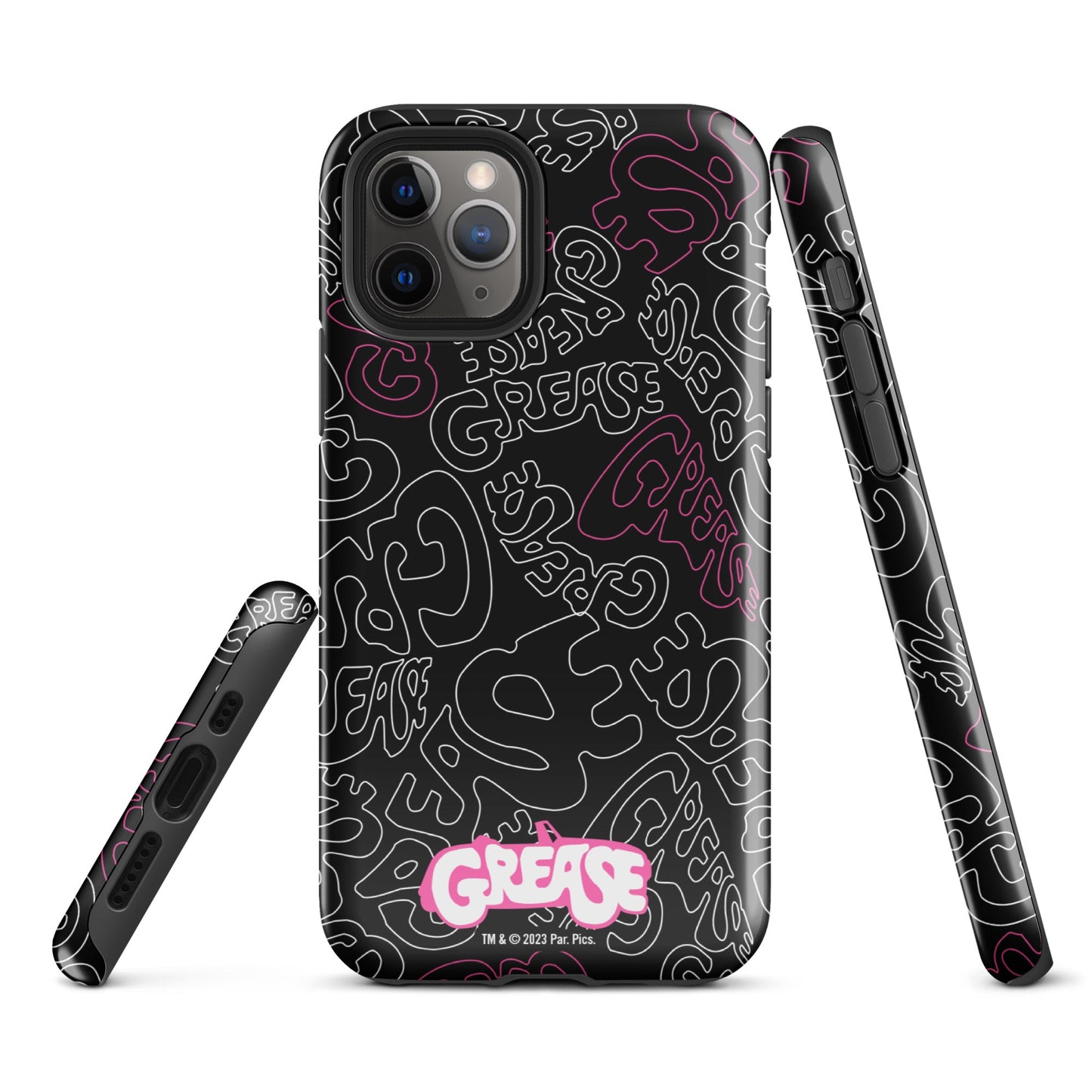 Grease Pattern Tough Phone Case - iPhone - Paramount Shop