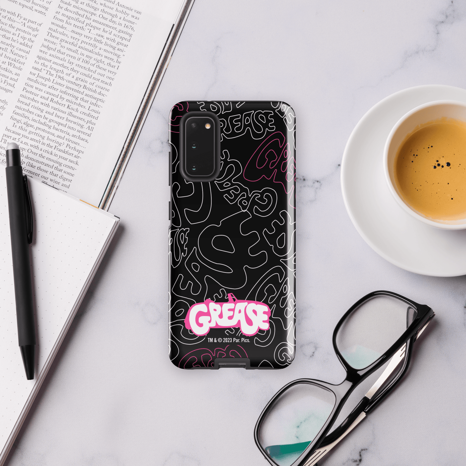 Grease Pattern Tough Phone Case - Samsung - Paramount Shop