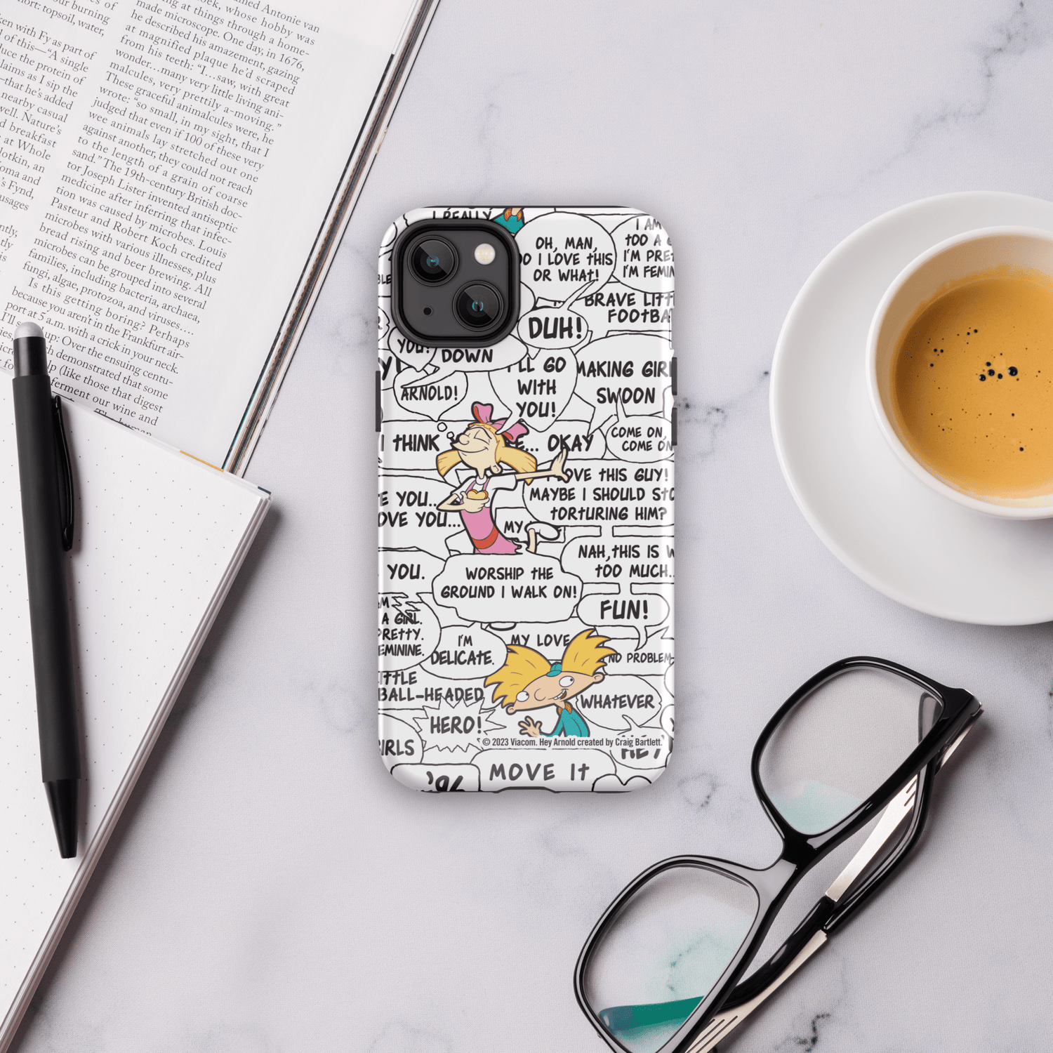 Hey Arnold! Comic Tough Phone Case - iPhone - Paramount Shop