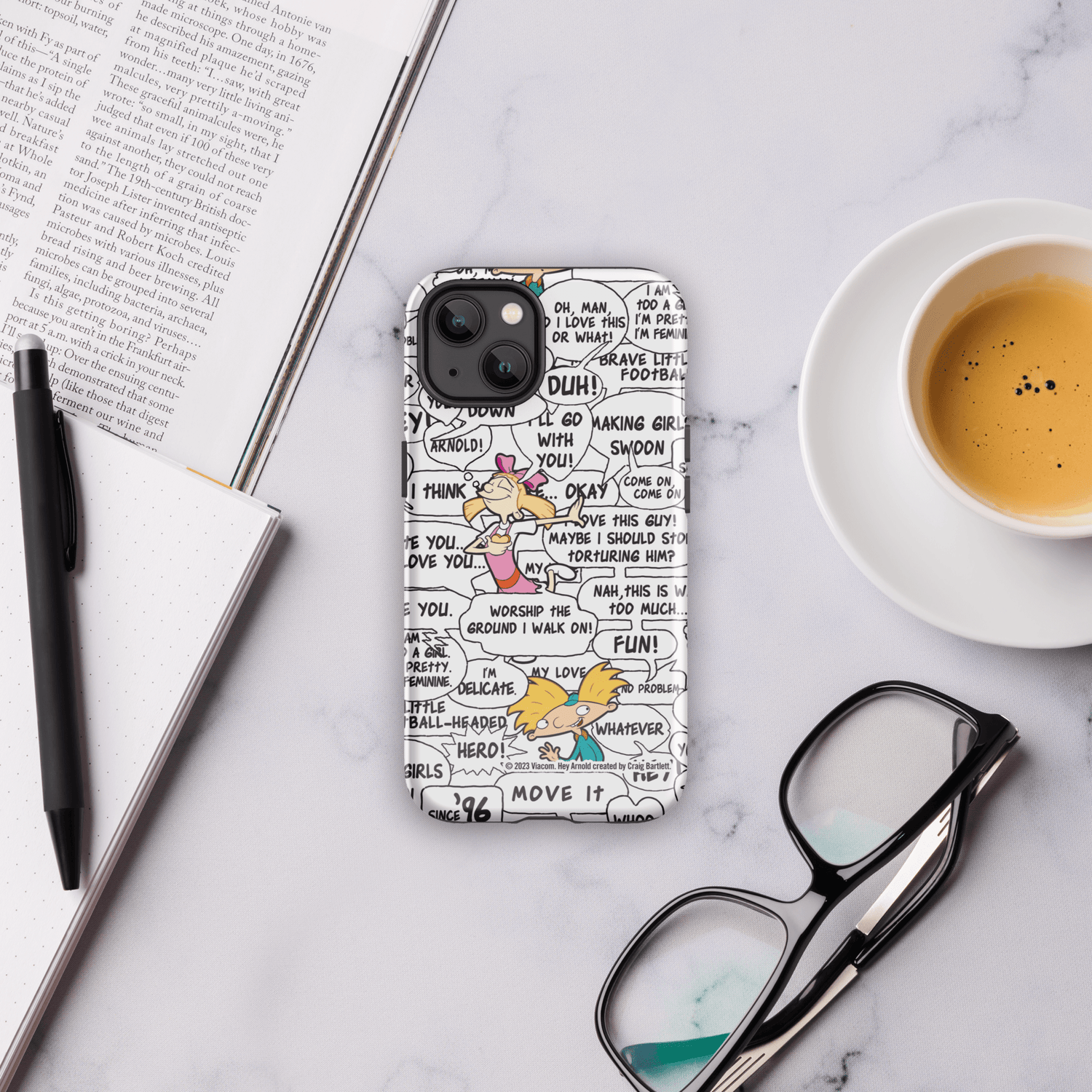 Hey Arnold! Comic Tough Phone Case - iPhone - Paramount Shop