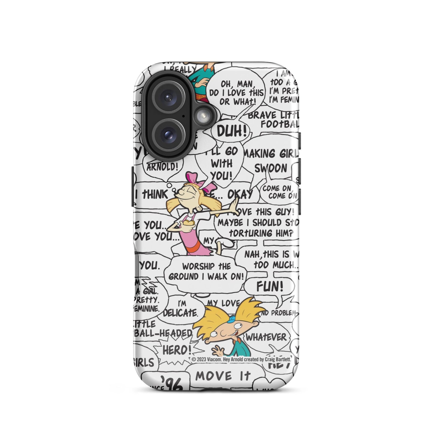 Hey Arnold! Comic Tough Phone Case - iPhone - Paramount Shop