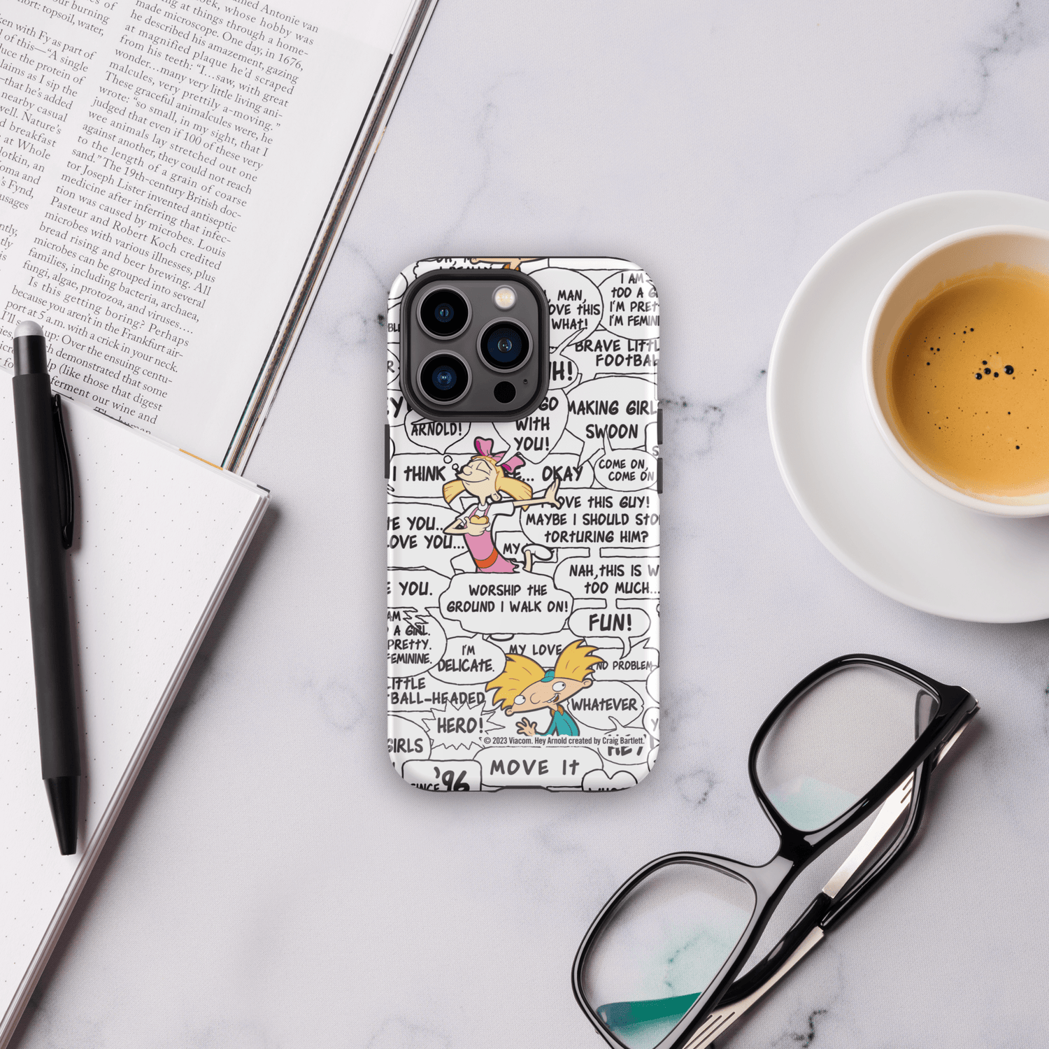 Hey Arnold! Comic Tough Phone Case - iPhone - Paramount Shop