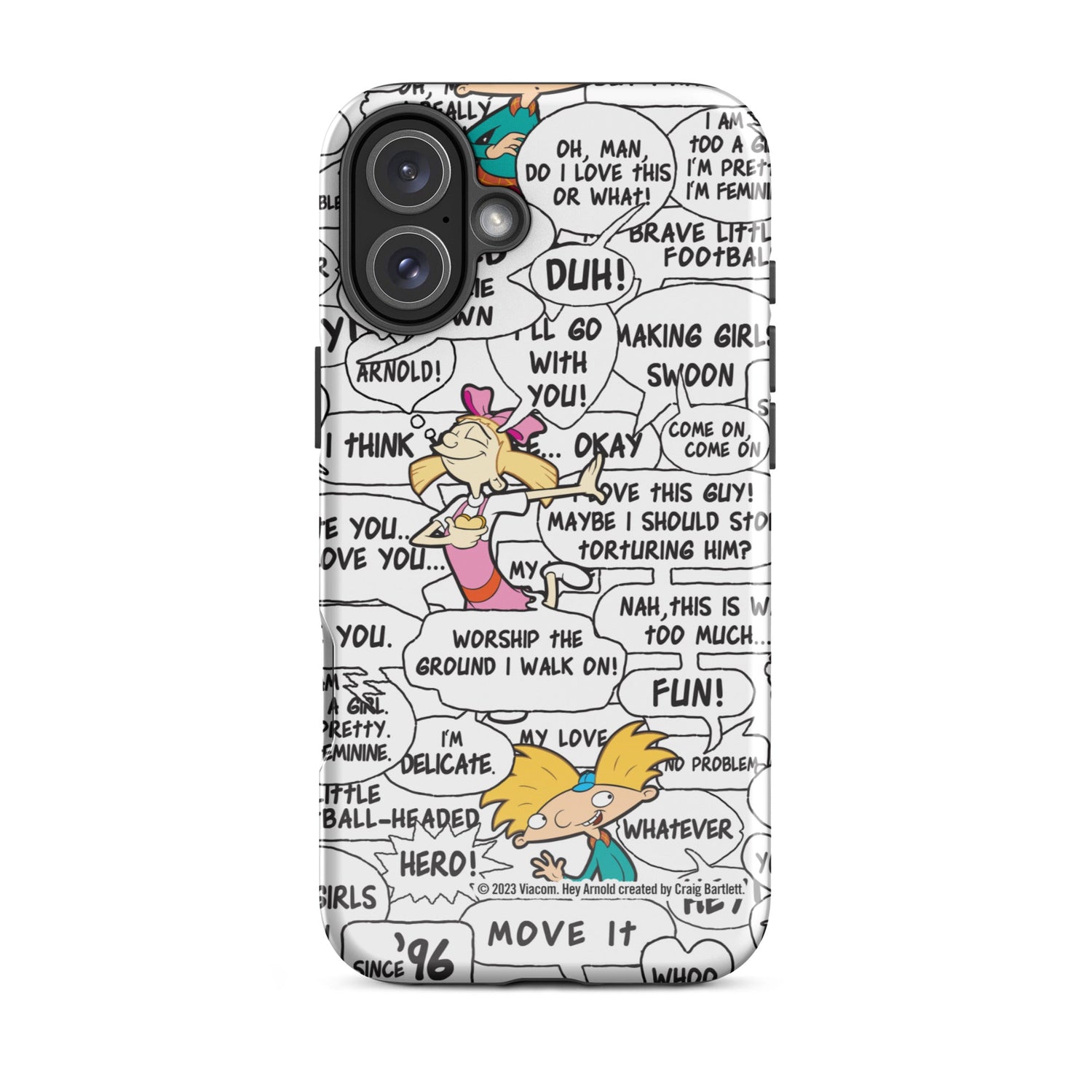 Hey Arnold! Comic Tough Phone Case - iPhone - Paramount Shop