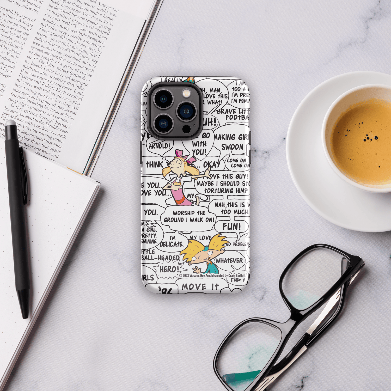 Hey Arnold! Comic Tough Phone Case - iPhone - Paramount Shop