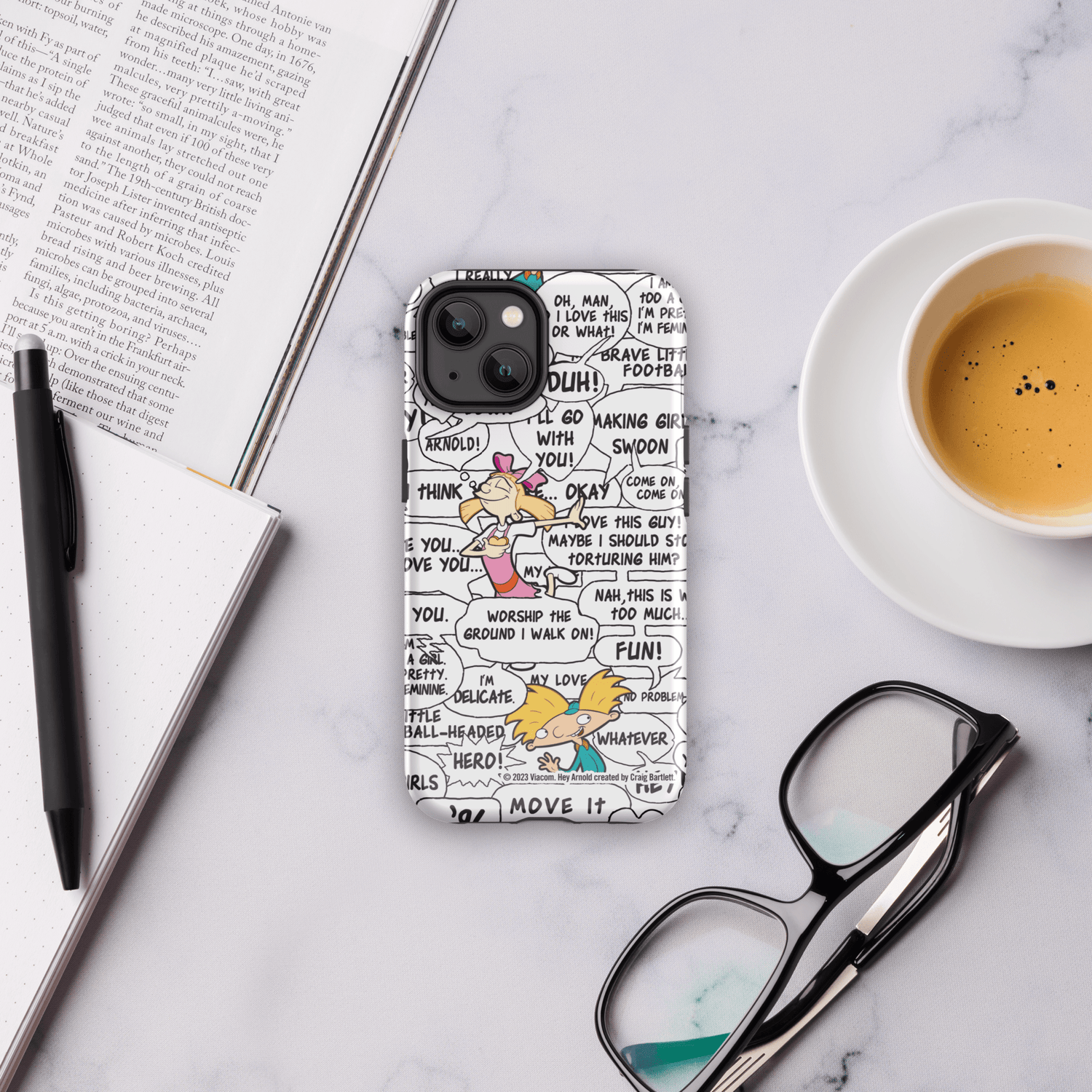 Hey Arnold! Comic Tough Phone Case - iPhone - Paramount Shop