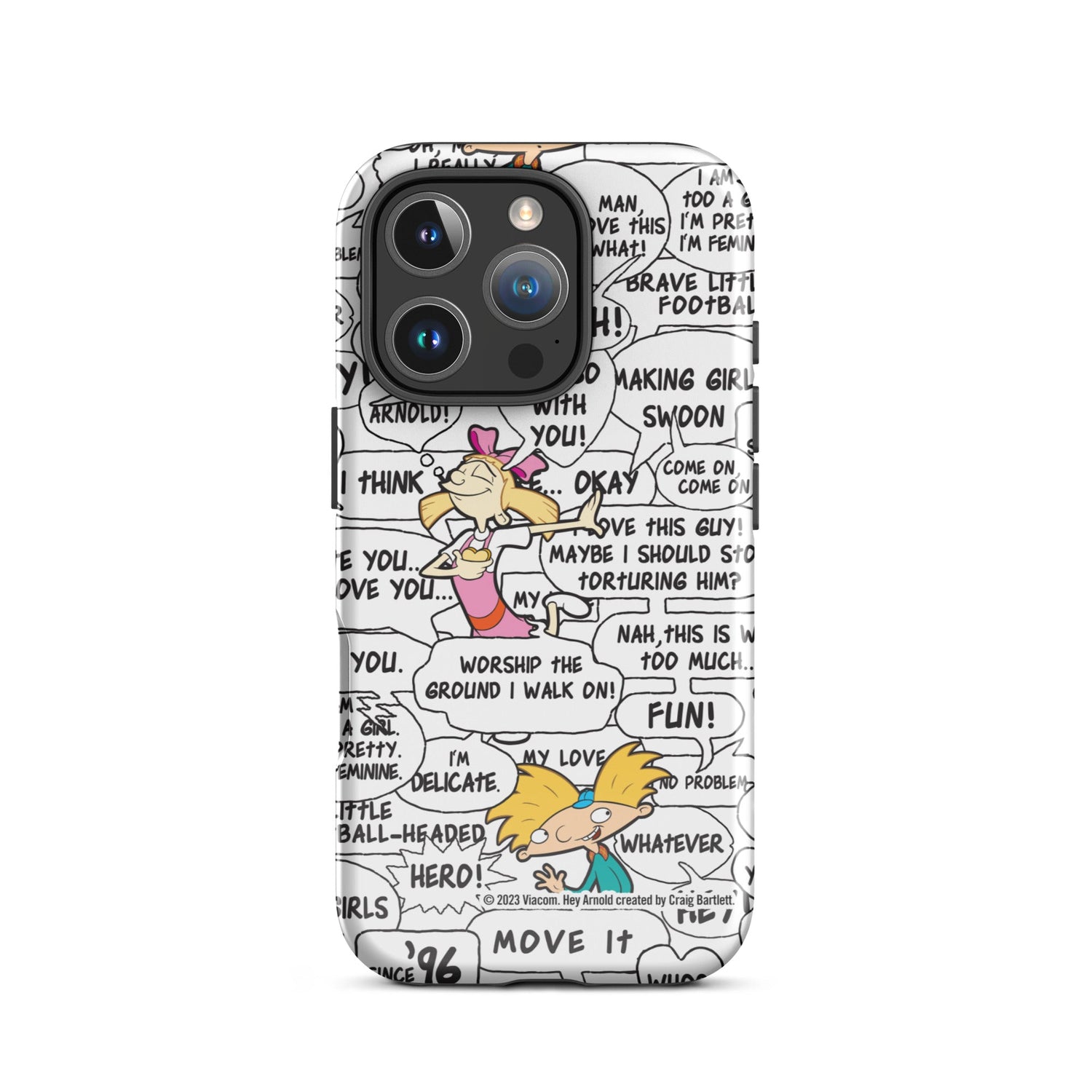 Hey Arnold! Comic Tough Phone Case - iPhone - Paramount Shop