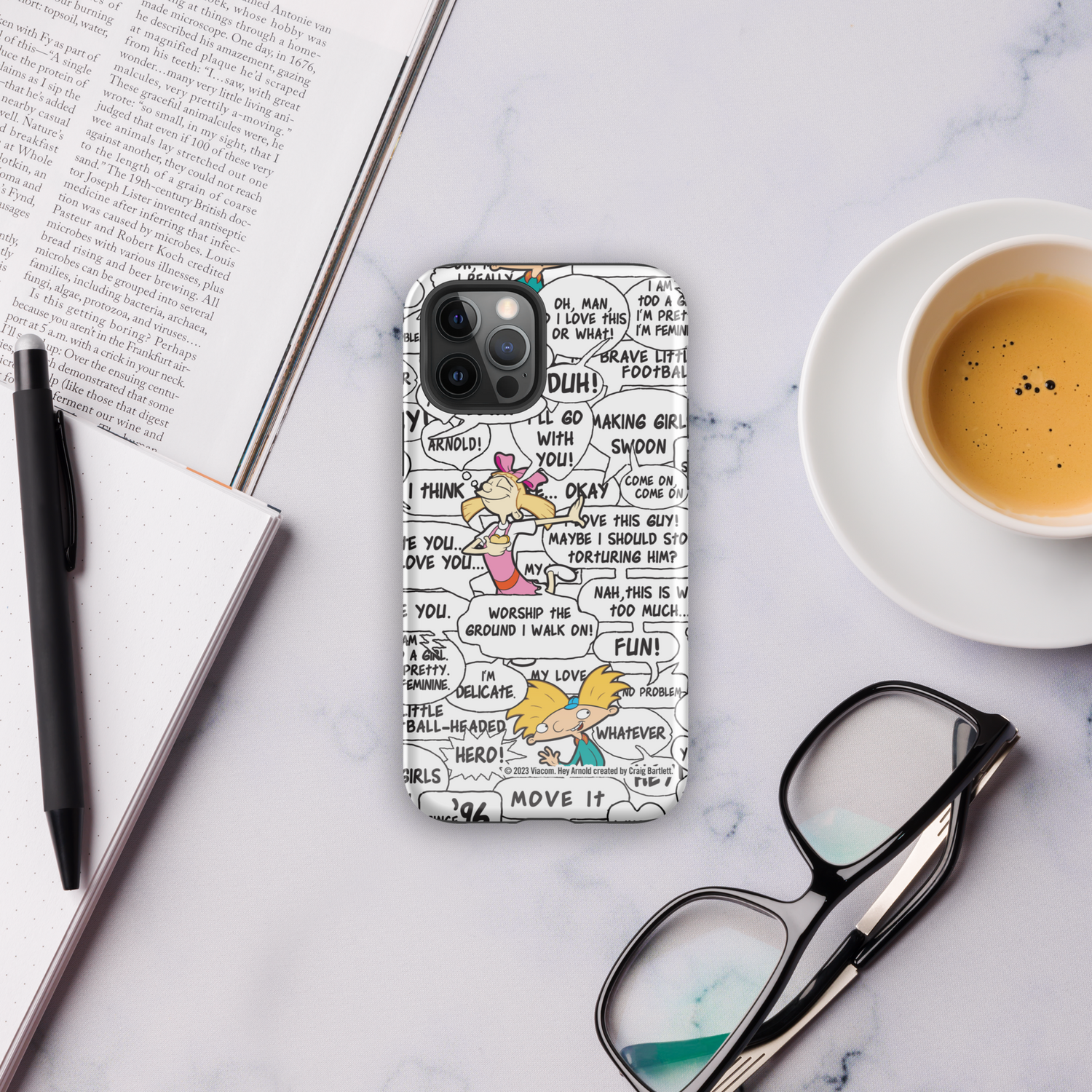 Hey Arnold! Comic Tough Phone Case - iPhone - Paramount Shop