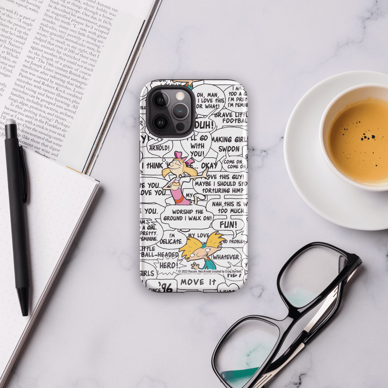 Hey Arnold! Comic Tough Phone Case - iPhone - Paramount Shop