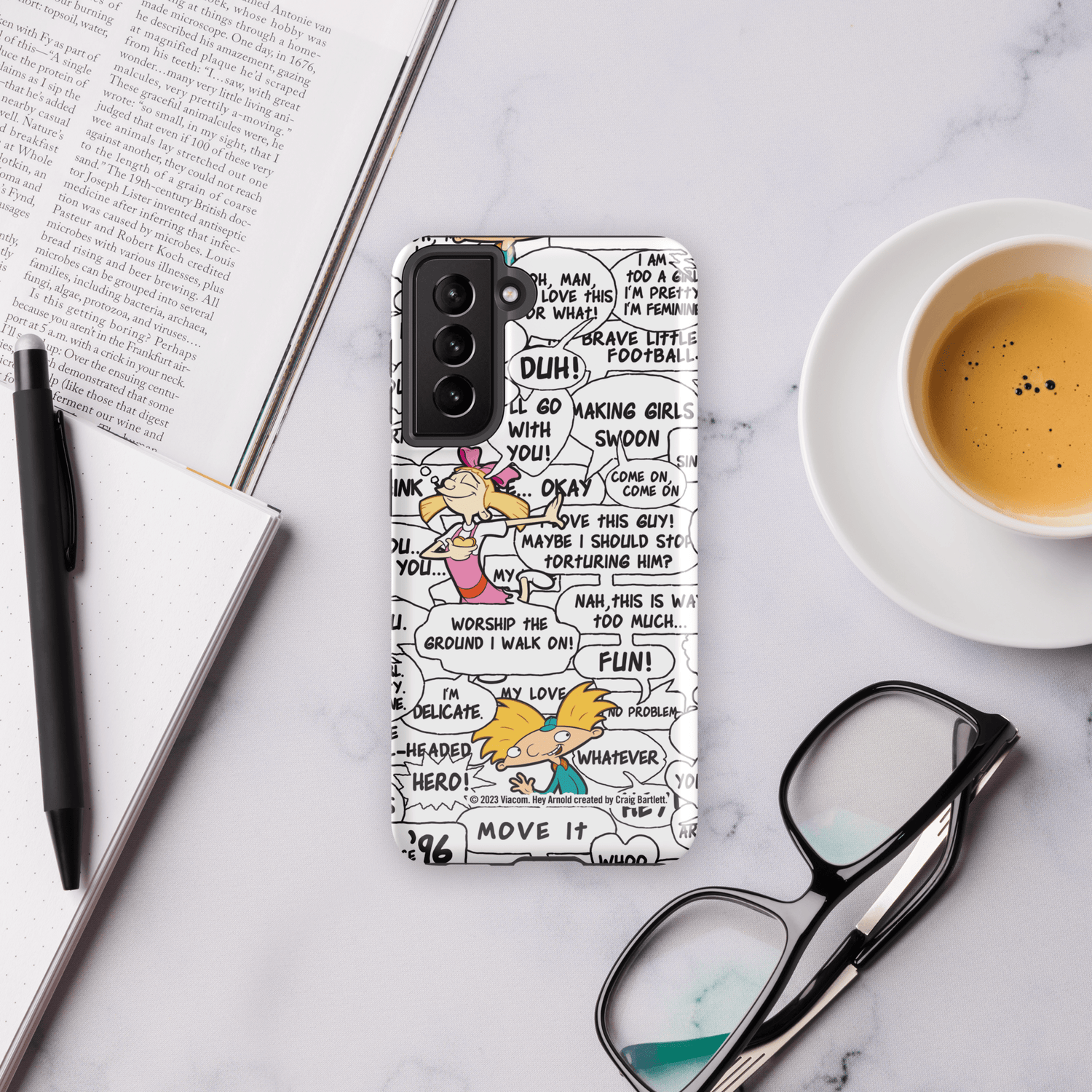 Hey Arnold! Comic Tough Phone Case - Samsung - Paramount Shop