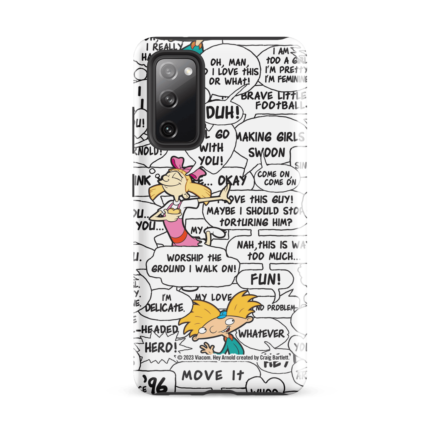 Hey Arnold! Comic Tough Phone Case - Samsung - Paramount Shop