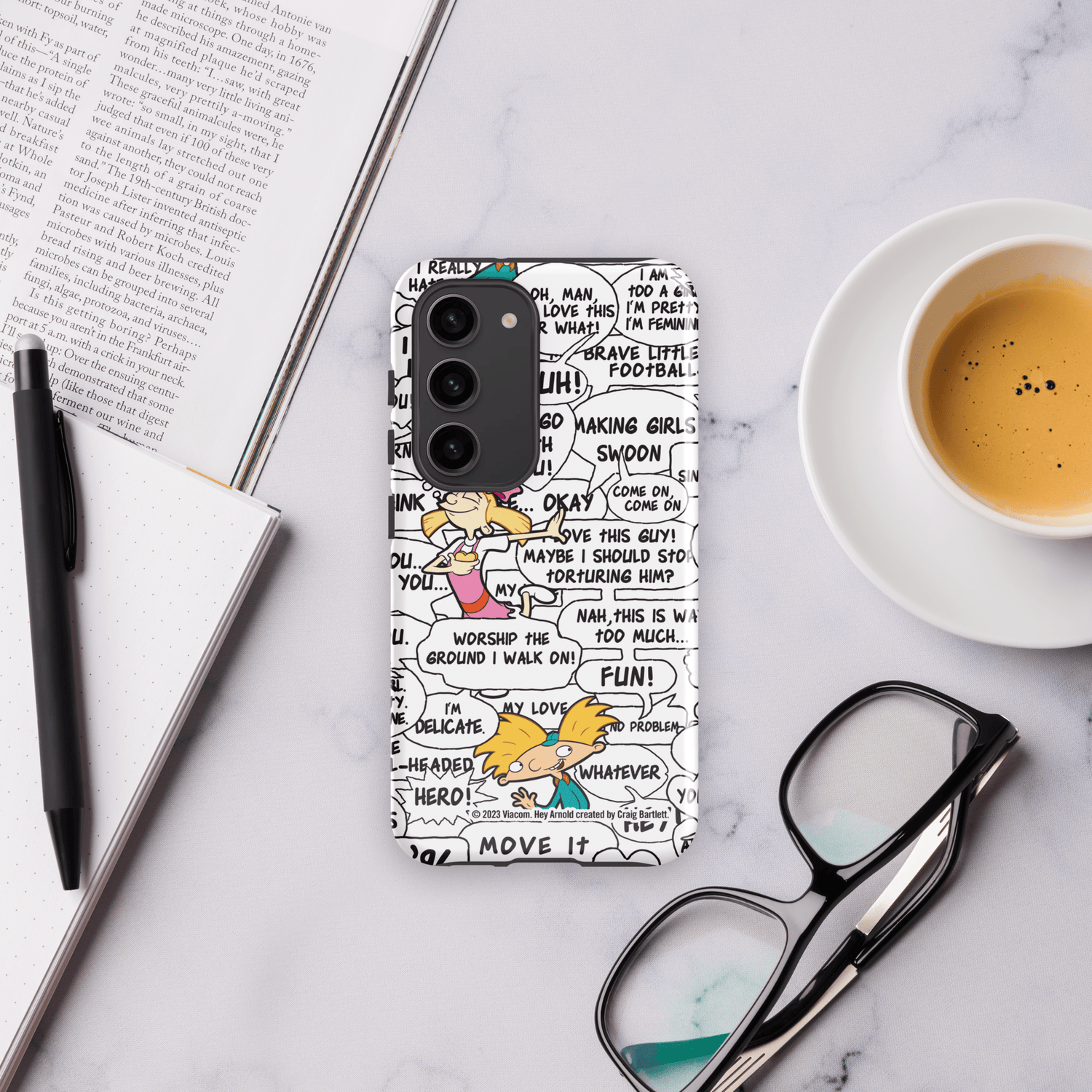 Hey Arnold! Comic Tough Phone Case - Samsung - Paramount Shop