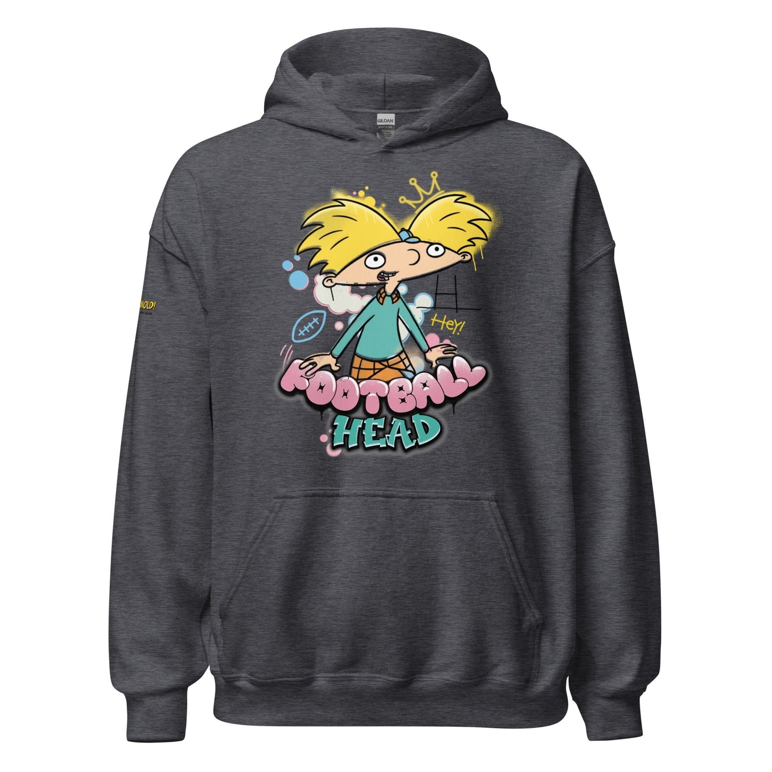 Hey Arnold! Football Head Hooded Sweatshirt - Paramount Shop