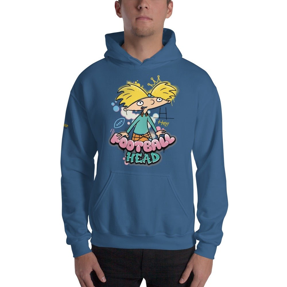 Hey Arnold! Football Head Hooded Sweatshirt - Paramount Shop