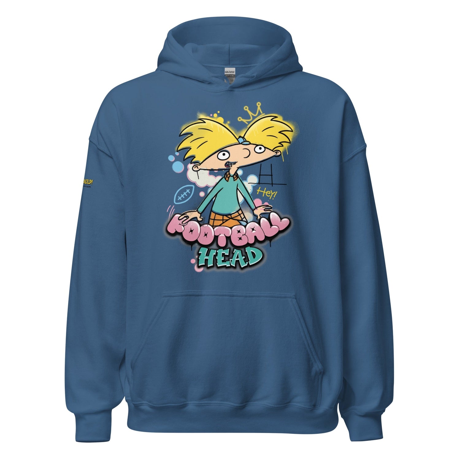 Hey Arnold! Football Head Hooded Sweatshirt - Paramount Shop