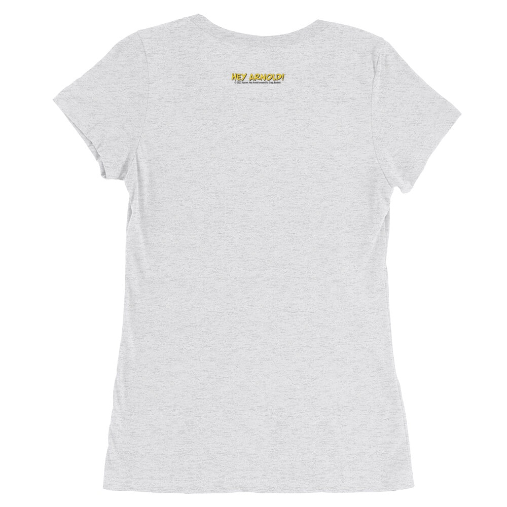 Hey Arnold! I Can't Even Women's Tri - Blend Short Sleeve T - Shirt - Paramount Shop