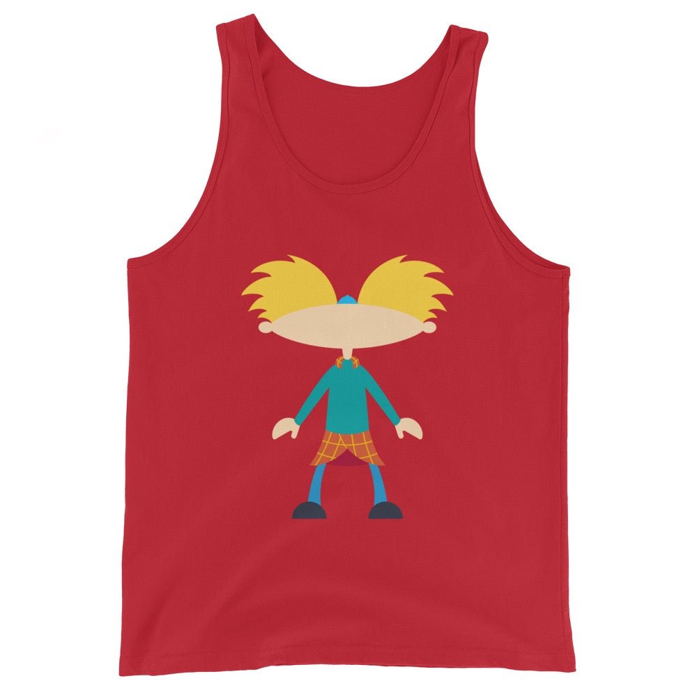 Hey Arnold! Minimalist Arnold Unisex Tank Top - Paramount Shop