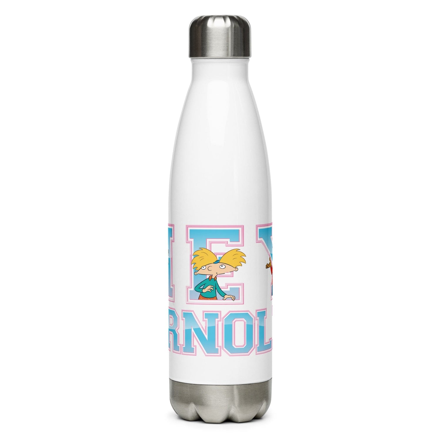 Hey Arnold! Varsity Stainless Steel Water Bottle - Paramount Shop