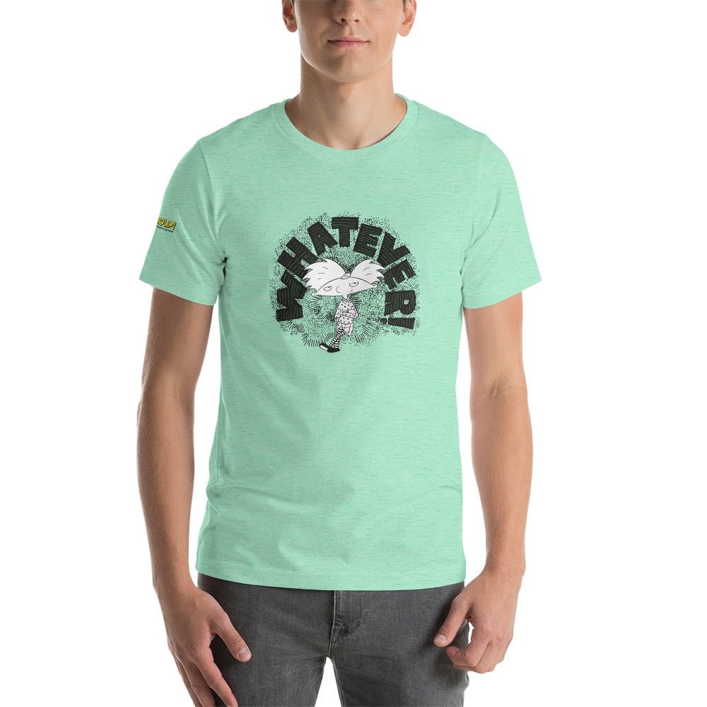 Hey Arnold! Whatever! Adult Short Sleeve T - Shirt - Paramount Shop