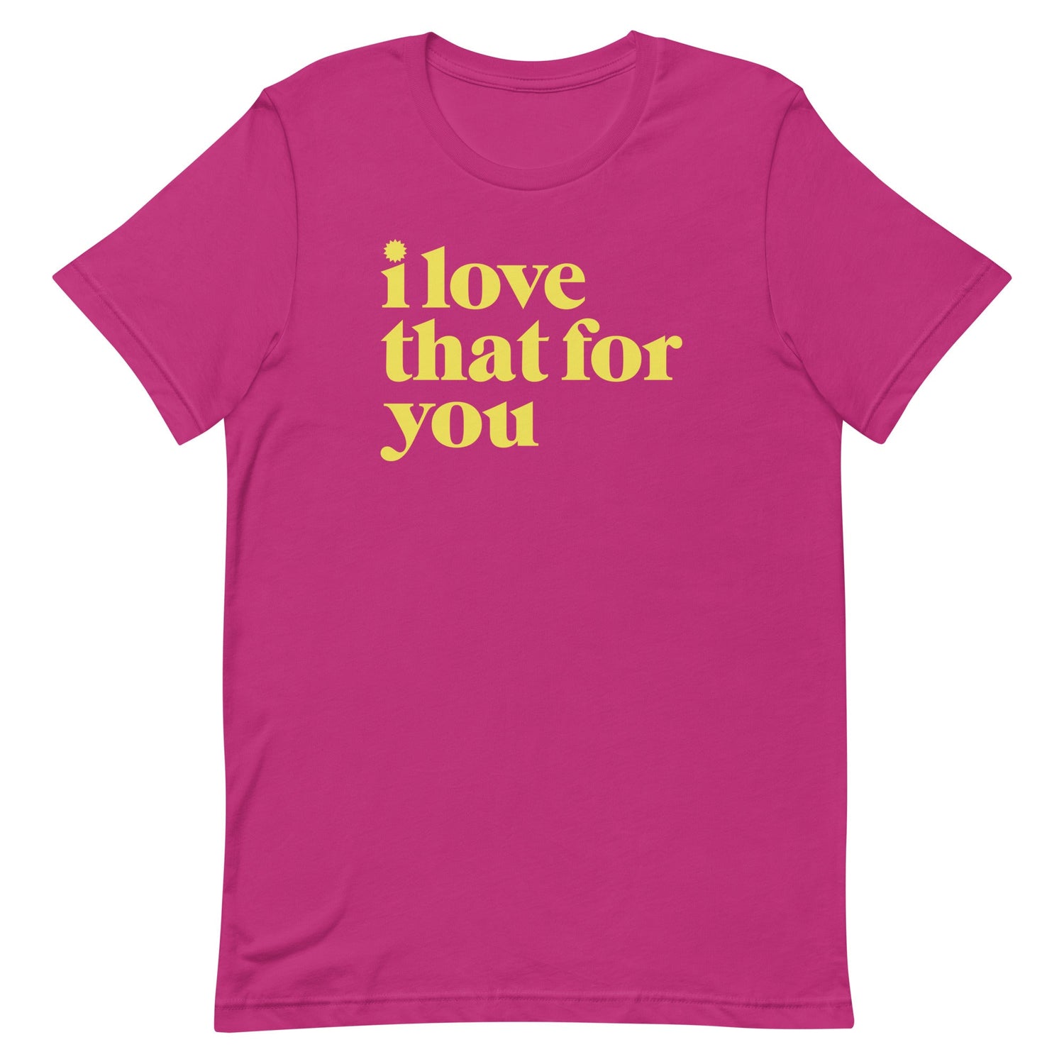 I Love That For You Logo Adult Short Sleeve T - Shirt - Paramount Shop