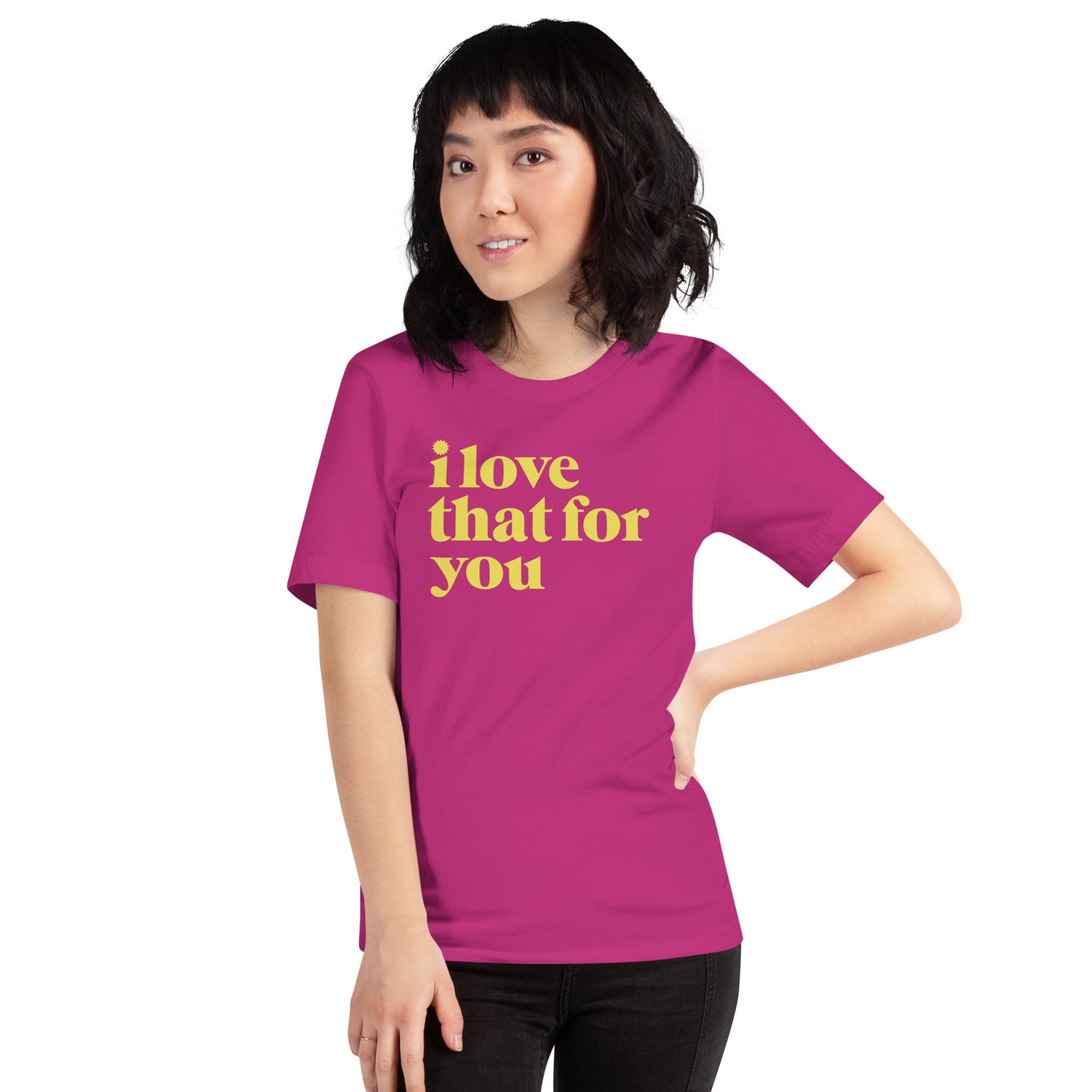 I Love That For You Logo Adult Short Sleeve T - Shirt - Paramount Shop