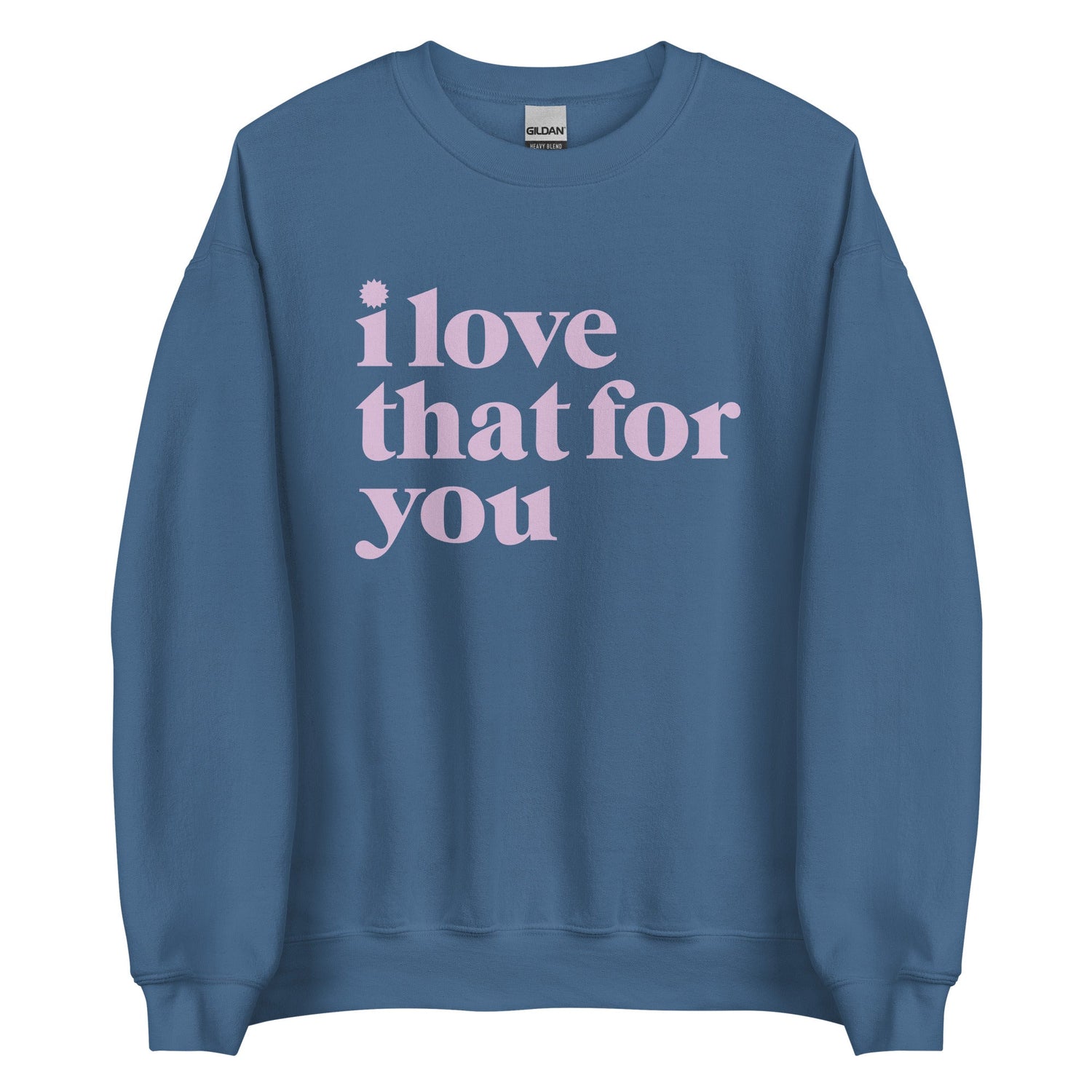 I Love That For You Logo Unisex Fleece Crewneck Sweatshirt - Paramount Shop
