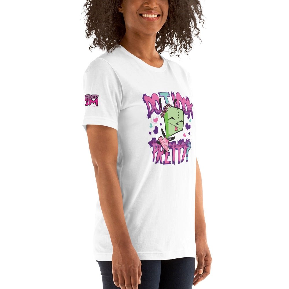 Invader Zim Do I Look Pretty Adult Short Sleeve T - Shirt - Paramount Shop