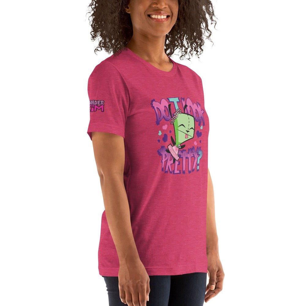 Invader Zim Do I Look Pretty Adult Short Sleeve T - Shirt - Paramount Shop