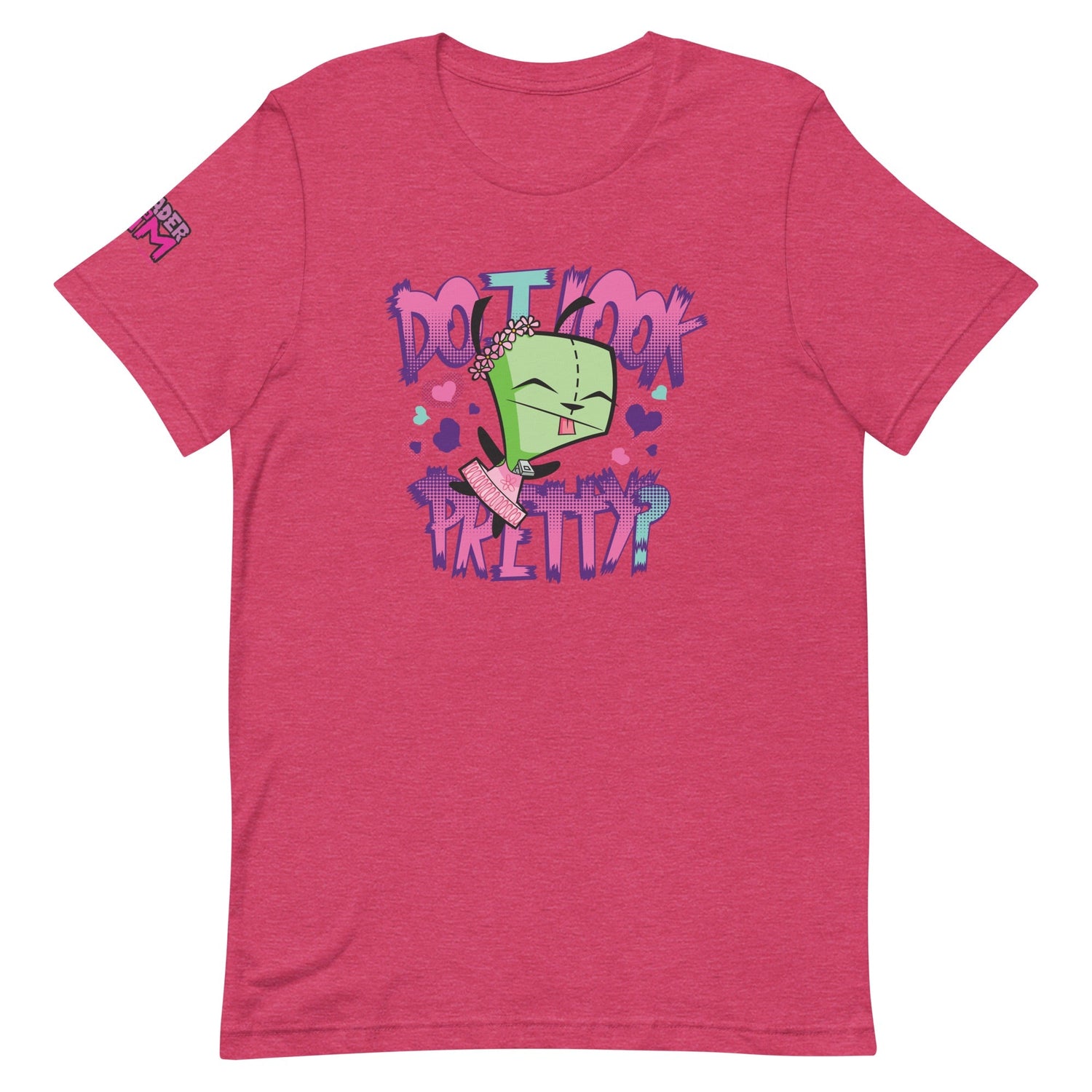 Invader Zim Do I Look Pretty Adult Short Sleeve T - Shirt - Paramount Shop