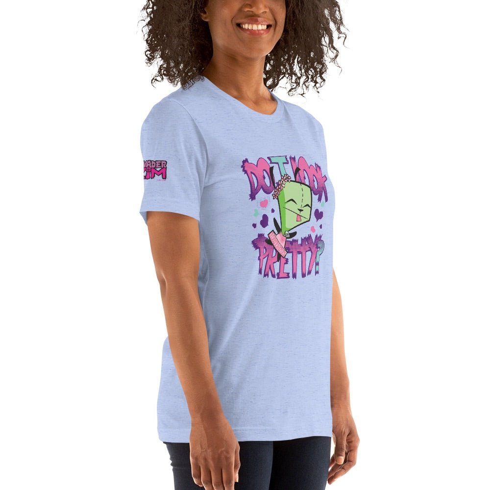 Invader Zim Do I Look Pretty Adult Short Sleeve T - Shirt - Paramount Shop
