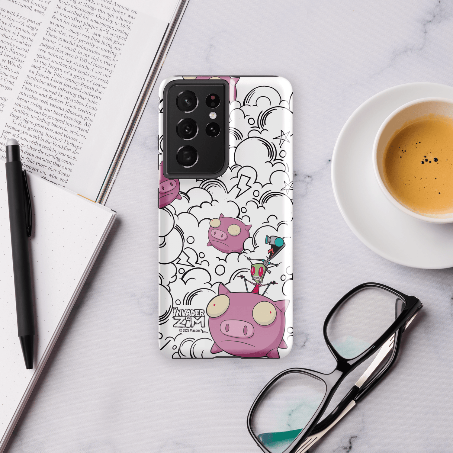 Invader Zim Pigs Tough Phone Case - Samsung - Paramount Shop
