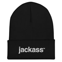 jackass Beanie Logo Embroidered