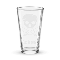 jackass Pint Glass Logo
