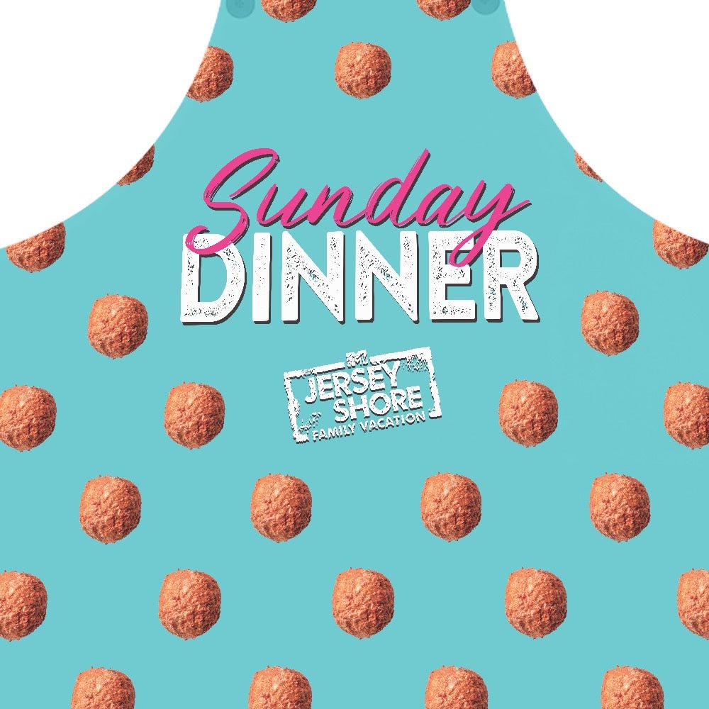 Jersey Shore Family Vacation Sunday Dinner Apron - Paramount Shop