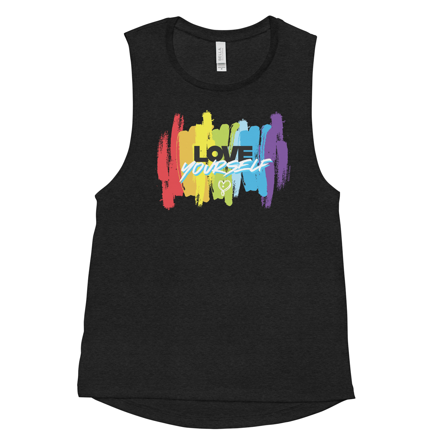 JoJo Siwa Love Yourself Women's Muscle Tank Top - Paramount Shop
