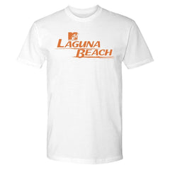 Laguna Beach Logo Adultos Camiseta de manga corta - Blanco / Sm
