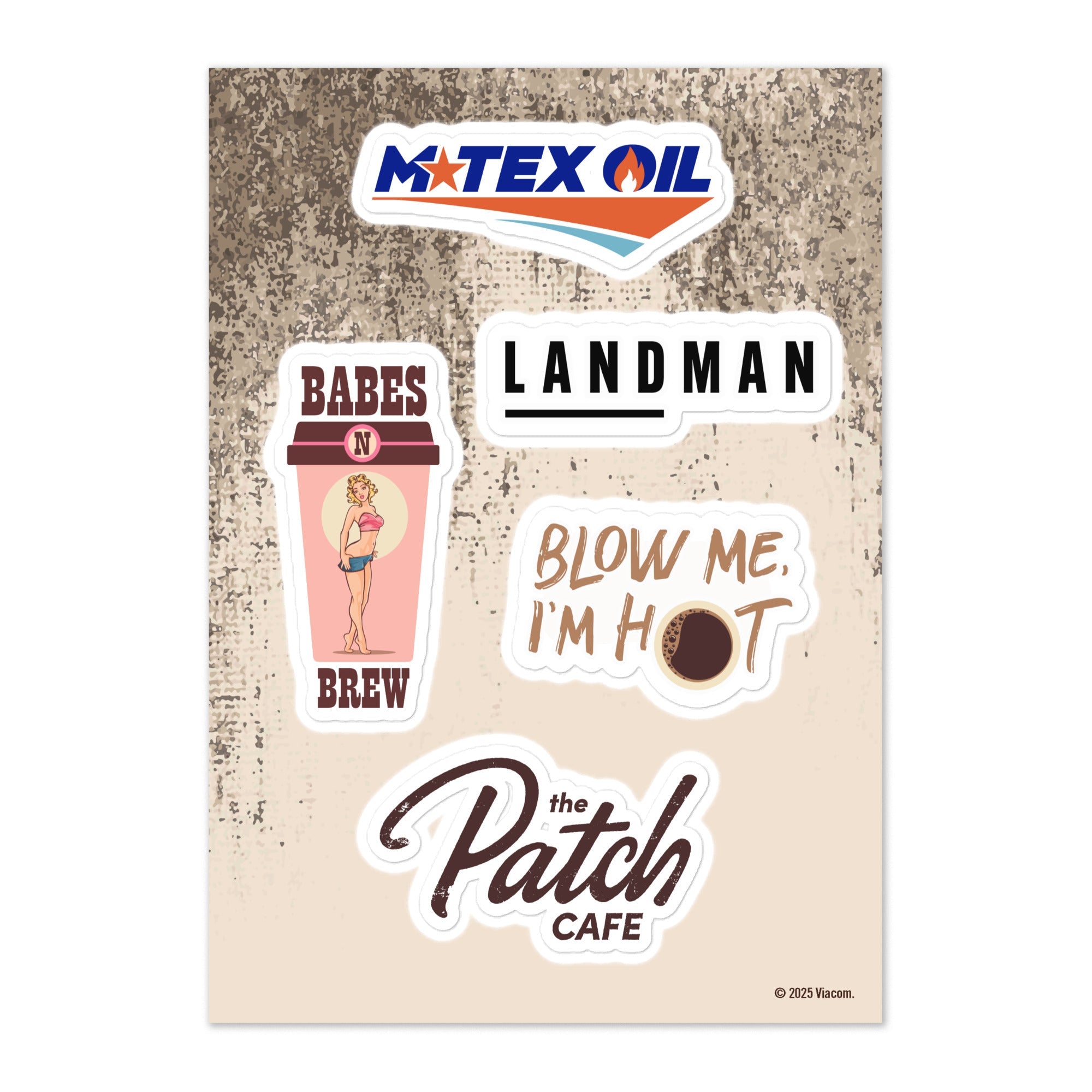 Landmeter Sticker Landman Sticker Sheet – Paramount Shop