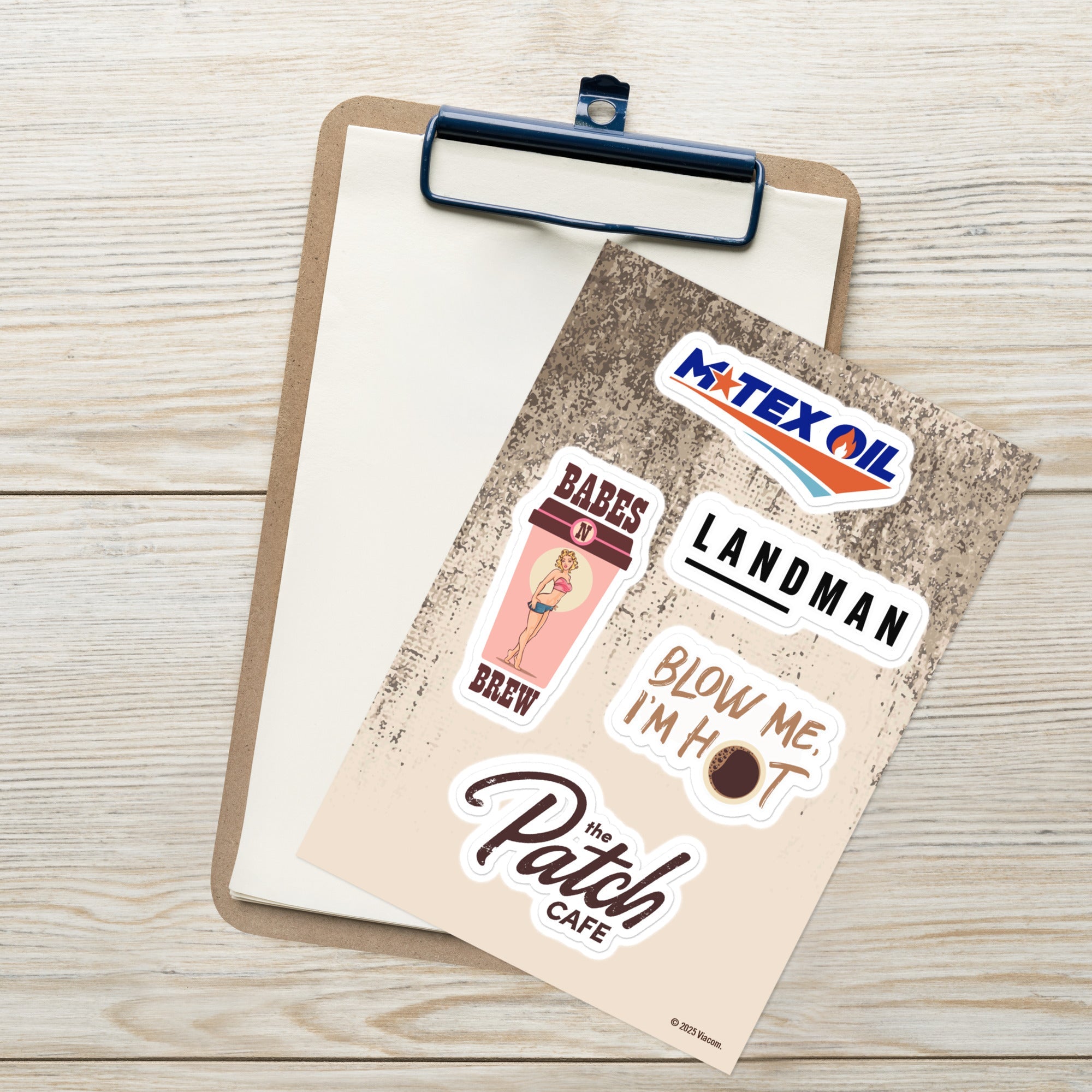 Landmeter Sticker Landman Sticker Sheet – Paramount Shop
