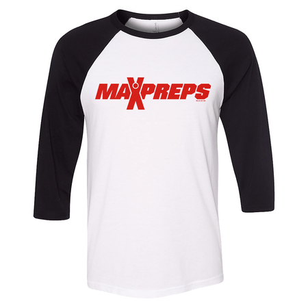 Max Preps Logo 3/4 Sleeve Baseball T - Shirt - Paramount Shop