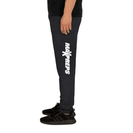 Max Preps White Logo Adult Fleece Joggers - Paramount Shop
