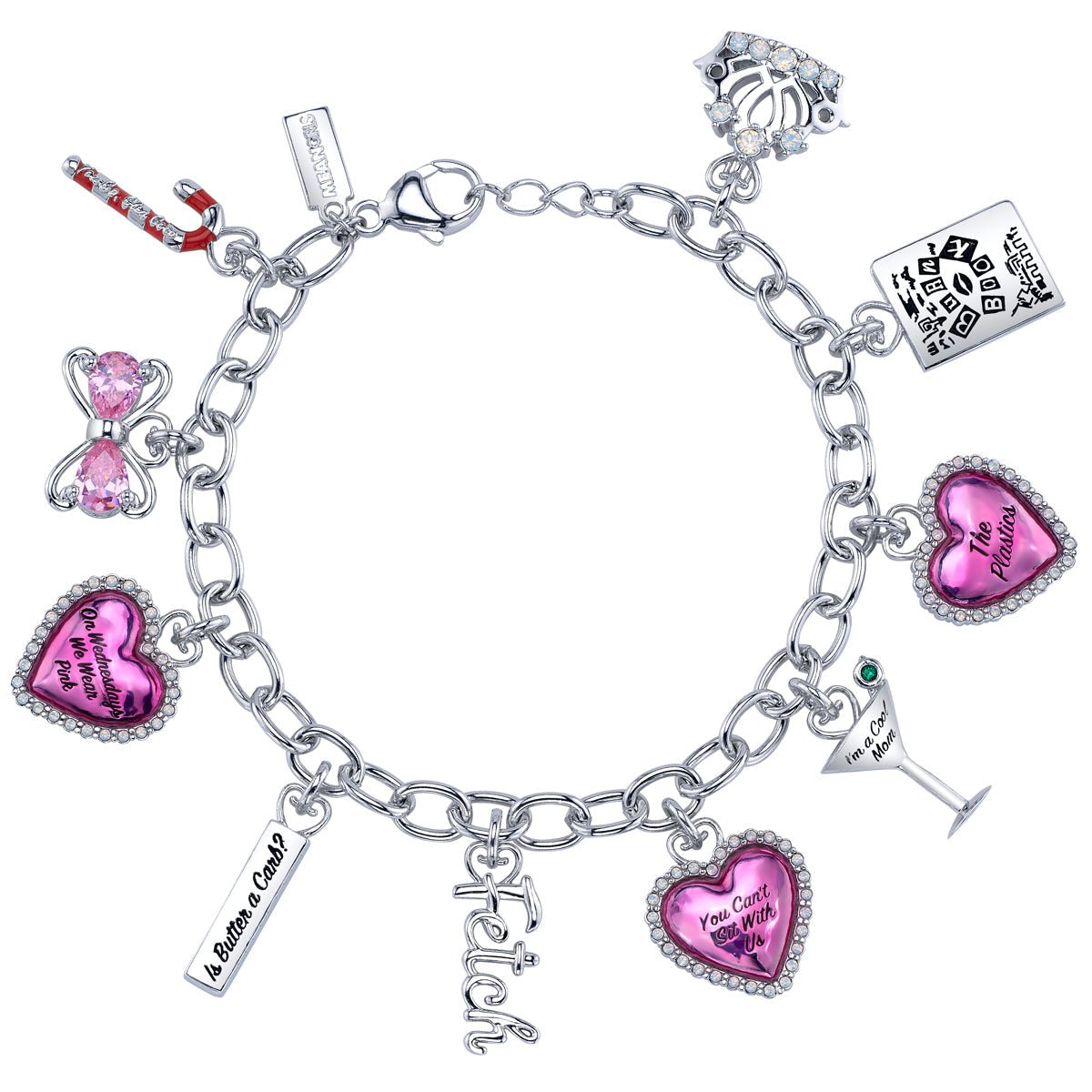 Mean Girls x RockLove Iconic Quotes Charm Bracelet - Paramount Shop