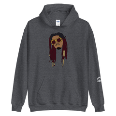 Miracles Across 125th Street Murda Count Harlem Face Hooded Sweatshirt - Charcoal / SM