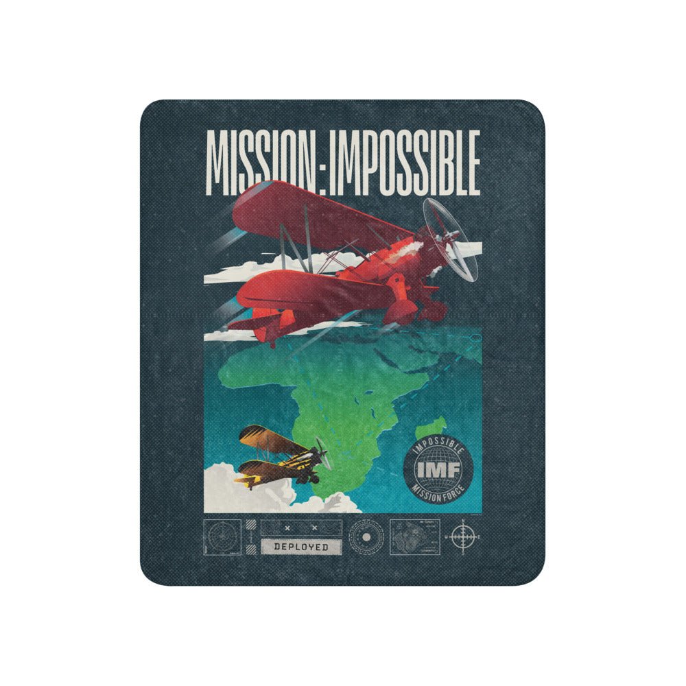 Mission: Impossible - The Final Reckoning Mission Force Sherpa Blanket - Paramount Shop