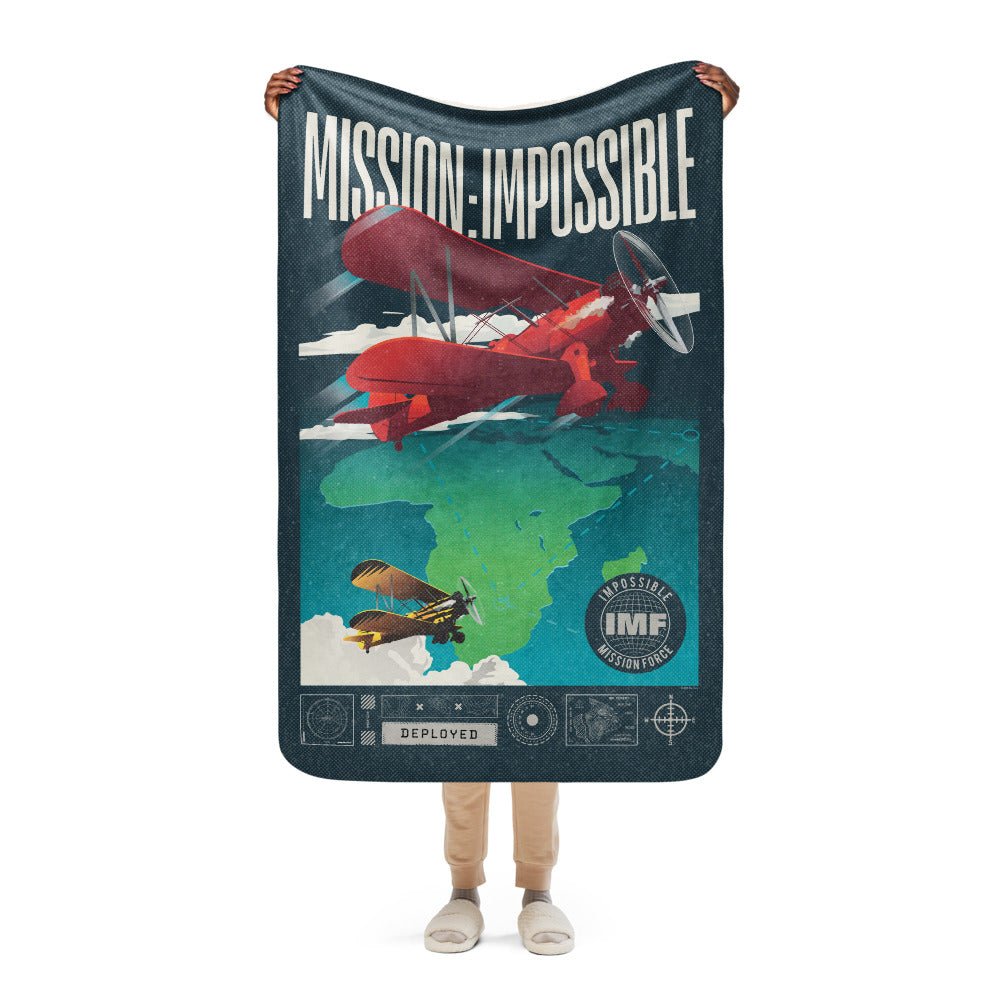 Mission: Impossible - The Final Reckoning Mission Force Sherpa Blanket - Paramount Shop