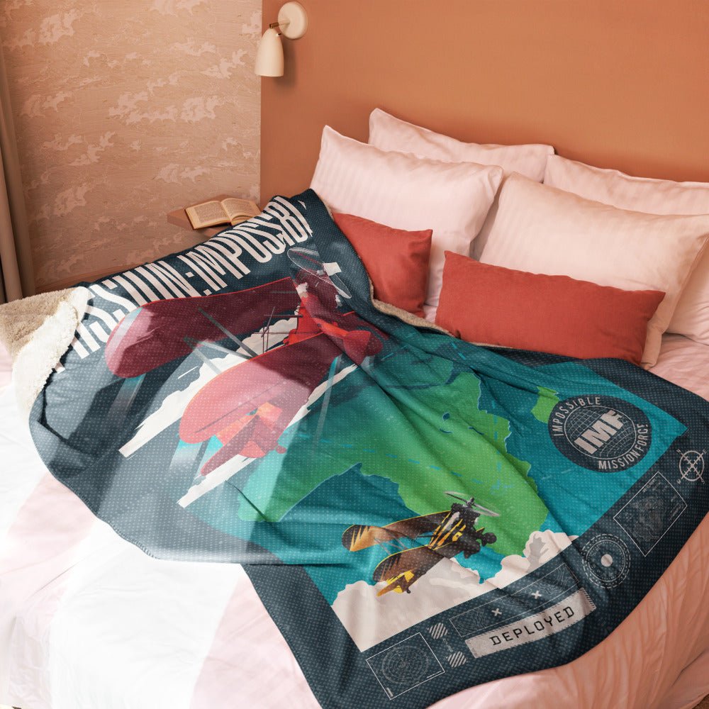 Mission: Impossible - The Final Reckoning Mission Force Sherpa Blanket - Paramount Shop