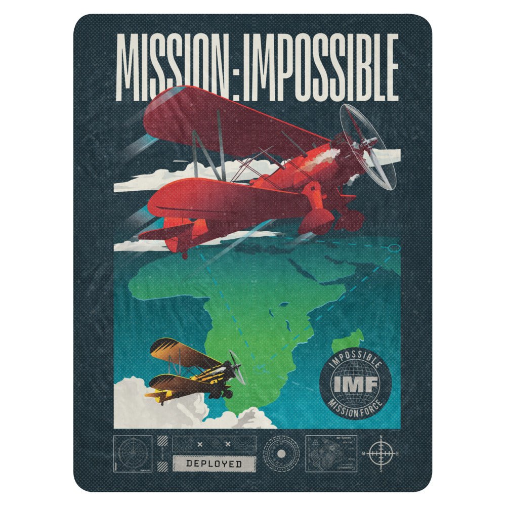 Mission: Impossible - The Final Reckoning Mission Force Sherpa Blanket - Paramount Shop