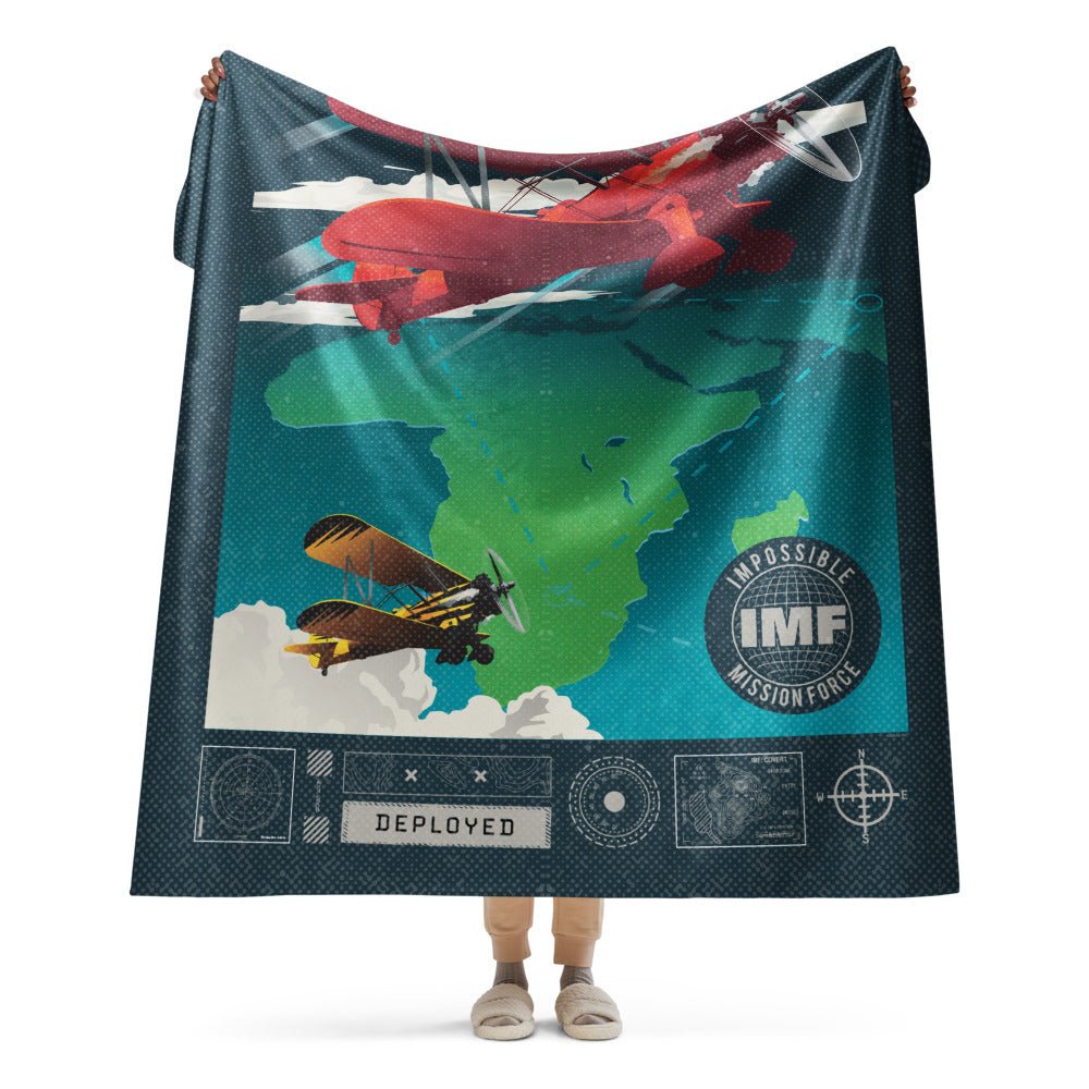 Mission: Impossible - The Final Reckoning Mission Force Sherpa Blanket - Paramount Shop