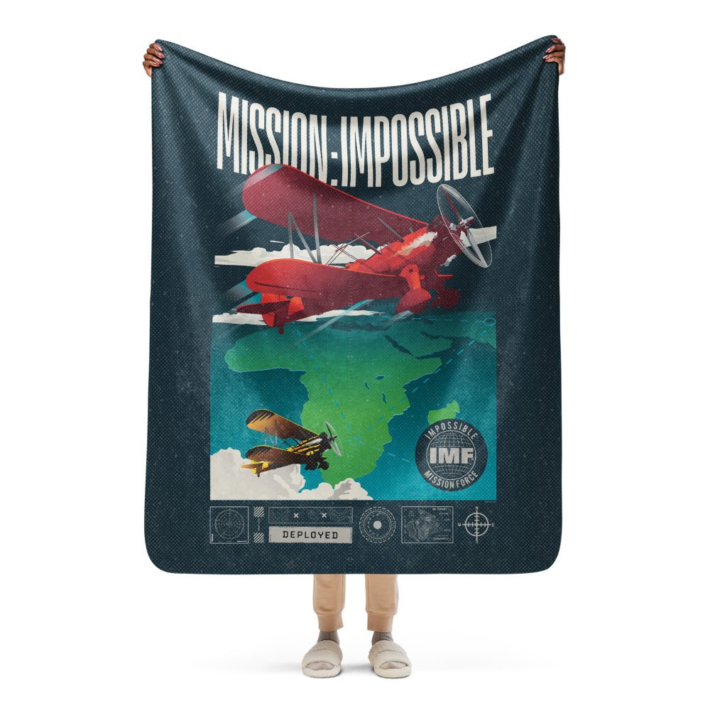 Mission: Impossible - The Final Reckoning Mission Force Sherpa Blanket - Paramount Shop