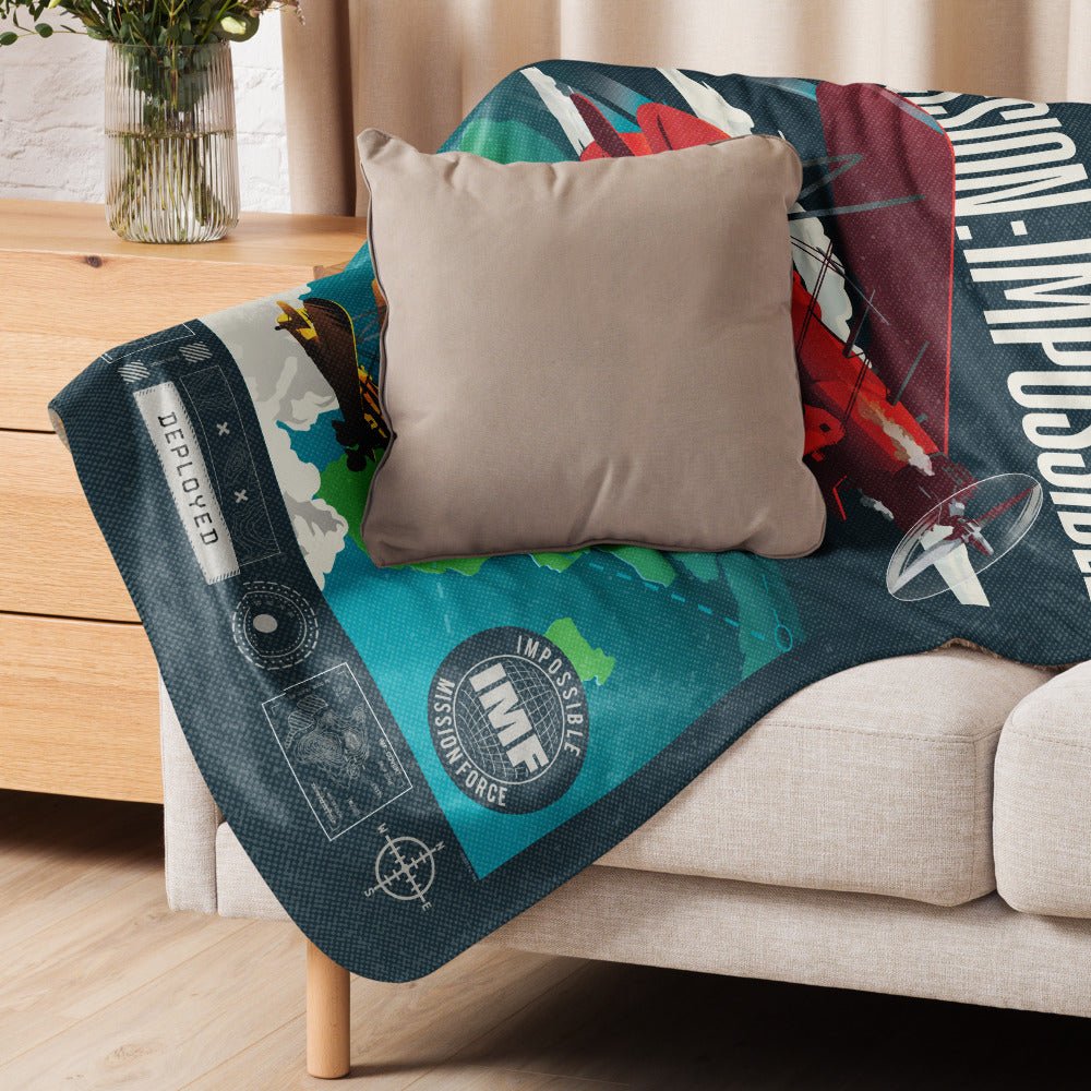 Mission: Impossible - The Final Reckoning Mission Force Sherpa Blanket - Paramount Shop